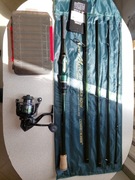 Zestaw spiningowy wędka plus kołowrotek (gratisy)