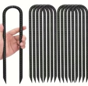 8 sztuk kotwy do trampoliny, kotwy gruntowe (nierdzewne), śledzie namiotowe