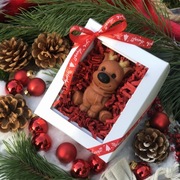 Mydlany Renifer Kometek Prezent Mikołajki Upominek Świąteczny