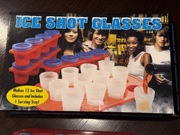 Kieliszki lodowe (12 sztuk) + taca NOWE