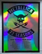 Metallica M72 Tour 2025 plakat
