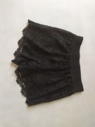 Czarne koronkowe szorty Spodenki z koronki 34 XS