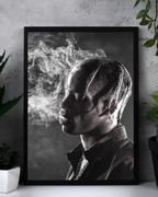 Plakat A3 Travis Scott aesthetic
