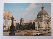 WARSZAWA Nowe Miasto samochody Skoda kościół