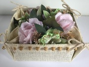 Składany dekoracyjny Koszyk na pieczywo, drobiazgi nowy