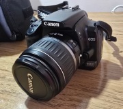 LUSTRZANKA CYFROWA CANON EOS 400D cały komplet