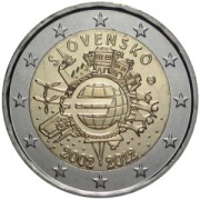 2 Euro - Słowacja z 2012 roku.