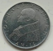 Watykan - JAN XXIII - 100 lirów - 1960r.