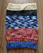 Komin wełniany kolorowy wysoki 35 cm x 45 cm mix kolorów