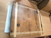 Deska sztorcowa do krojenia , do serwowania dąb czerwony amerykański -buk 