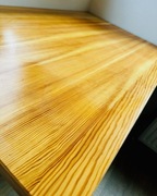 IKEA biurko stół KULLABERG 110x70 cm sosna czarny pokój loft vintage