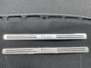 Listwa FIAT 500 500C Próg Drzwi Ochraniacz ABS z wykończeniem chromowanym