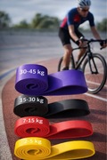 Gumy Oporowe Power Band 2–45 kg | Zestaw 4 szt. Do Ćwiczeń Fitness Siłownia