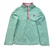 bluza polarowa polar ciepła 146 cm miętowa 