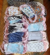 Maseczki 100% bawełniane wielorazowe oddychające 