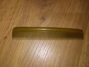 Grzebień do włosów grzebyk brązowy ZZG Veritas Adam 13cm PRL