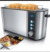 Toster KESSER toster srebrny/szary 1250 W