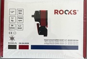 Rooks Klucz Udarowy Super Short 1/2", Boxer 500 Nm krótki głowica 85MM