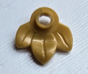Lego 32607 pearl gold liść roślina złoty nowy 100 szt