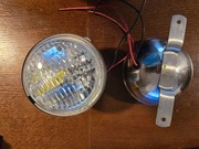 LAMPA PODSALINGOWA BEZ PRZEGUBU, 12 V, NIERDZEWNA kpl.2 szt