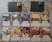 Star Wars Przeznaczenie 7x zestaw dodatkowy 35 kart + 7 kości Nowe!