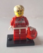Lego minifugurki seria 3 - kierowca wyścigowy