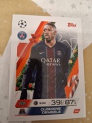 MATCH ATTAX UCL 2025/26 2026 242 OUSMANE DEMBELE PSG Christmas Edition