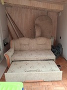 Kanapa narożna rozkładana duża 