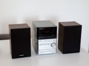 Wieża Panasonic SC-PM5 + pilot | CD / MP3 / USB / AUX 