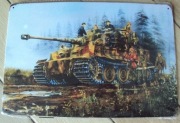 Tygrys Panzer VI, tablica/szyld ozdobna-II wojna światowa.