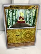 Pokémon TCG: Mienfoo 052/086 WHT Revers Black Bolt & White Flare