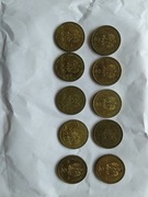 Monety okolicznościowe 2 złote 10 szt. 
