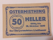 Austria 50 heller 1920
