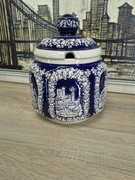 Duży ceramiczny pojemnik / garnek z pokrywą – 5 L | Niemieckie zamki