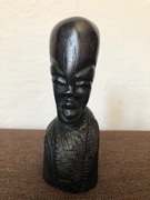 GŁOWA afrykańska figurka statuetka rzeźba prezent !