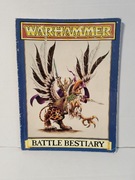 Vintage 1992 Warhammer Battle Bestiary Wersja Angielska 