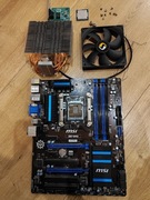 Płyta główna +procesor i5 + chlodzenie