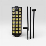 Lampa solarna Biwakarp 2500w ze stelażem. Wersja PRO - Ładowanie USB-C