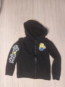 Bluza z kapturem minionki rozmiar 128 Sinsay 