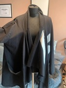 Unisono asymetryczna długa bluza płaszcz wdzianko casual dresy oversize