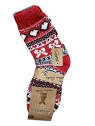 Skarpety damskie wełniane z angory 3 pary