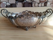 ŻARDINIERA PATERA GRAWER SREBRO PRÓBA 800 ITALIA