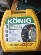 Łańcuchy śnieżne KONIG 13"-14"-15"-16"-17"  Używane