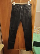 Spodnie jeansowe C&A slim fit męskie rozmiar 30|32 czarne
