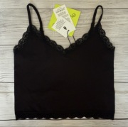Even&Odd Top koronka Black 34/36 XS/S