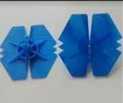 Kołnierz dociskowy  ISO-CLIP do kotew ścian trójwarstwowych Ø3-5 mm 250szt 