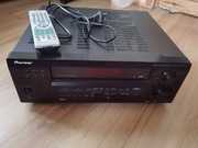 Pioneer VSX-D814 K amplituner z pilotem wzmacniacz kino domowe