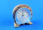 Zegarek podkowa lata60te na biurko SWISS MADE