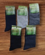 Skarpety męskie bambusowe 5 par