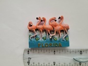 Magnes na lodówkę - 116g. FLORYDA Flamingi